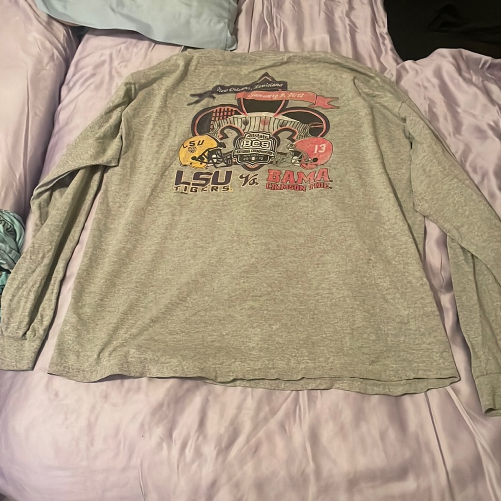 University of Alabama 2012 national championship long sleeve shirt